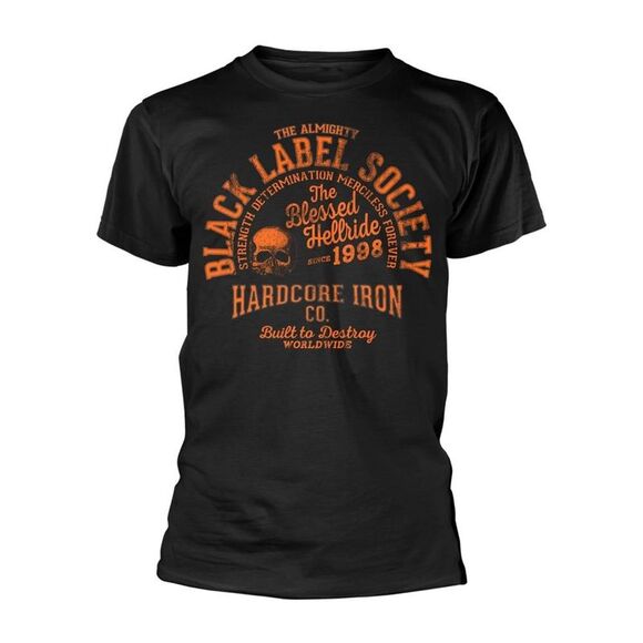 Black Label Society Unisex Adult Hardcore Hellride T-Shirt / Black - Picture 1 of 2
